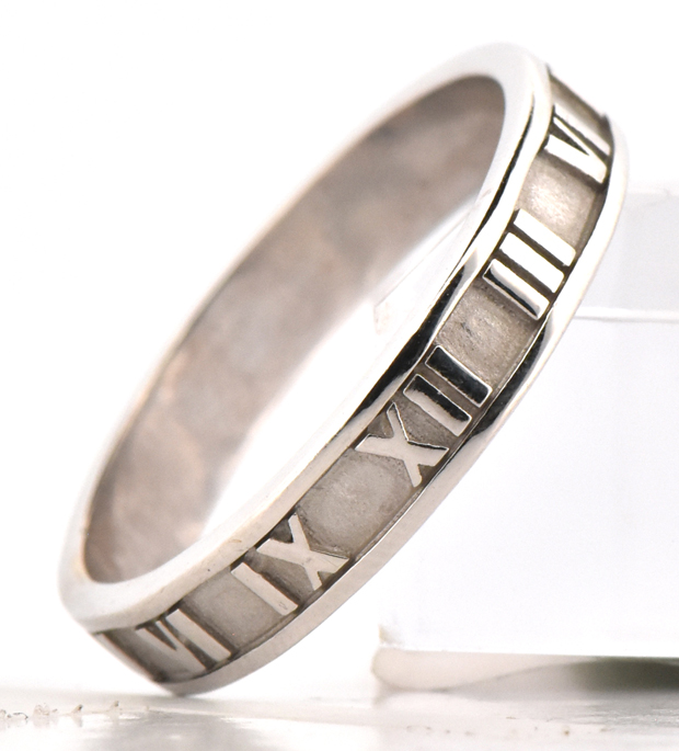 18K White Gold Tiffany and Co. Band