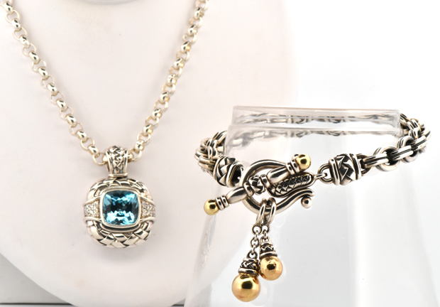 Scott Kay Bracelet and Necklace