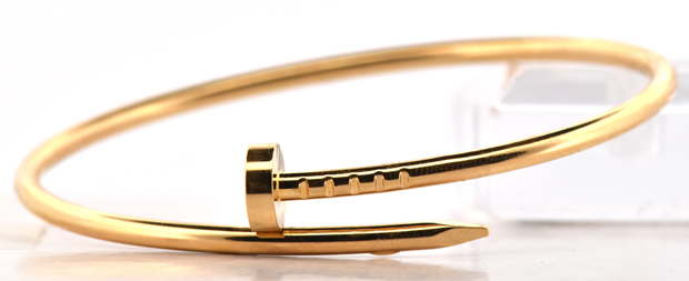 18K Yellow Gold Cartier Bangle 