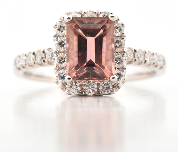18K White Gold Cocktail Ring, SGL #240418C-SJ