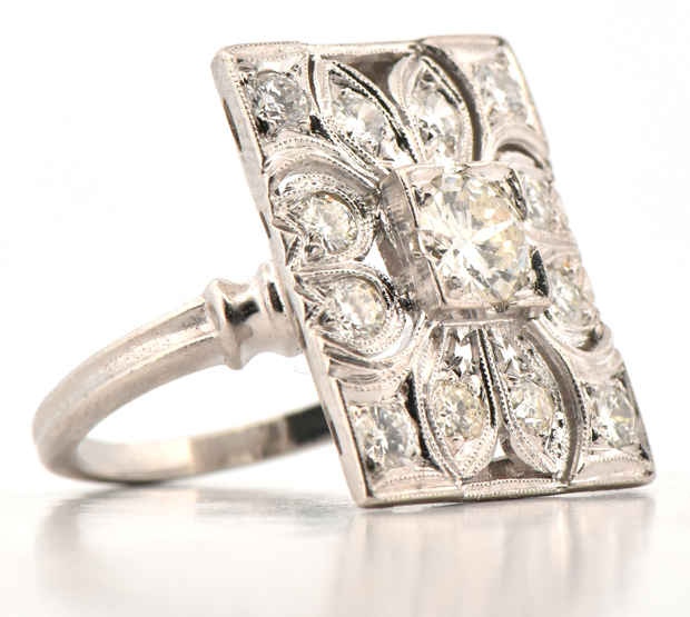 Platinum Diamond Ring