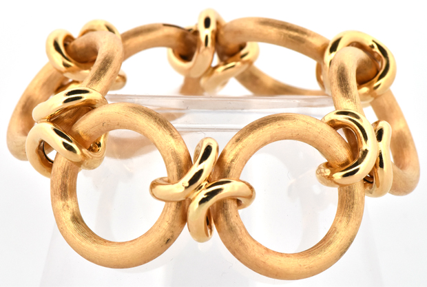 18K Yellow Gold Link Bracelet