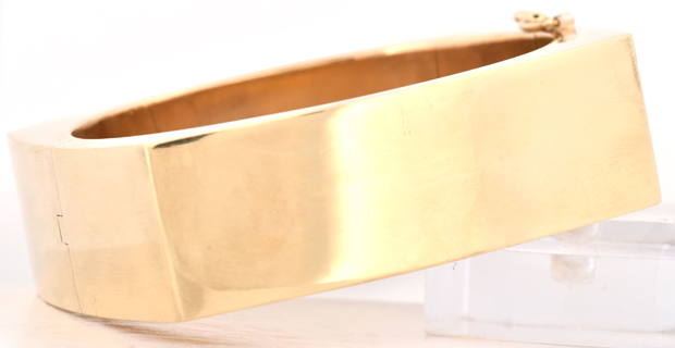 14K Yellow Bangle Bracelet