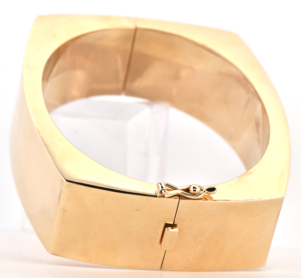 14K Yellow Bangle Bracelet