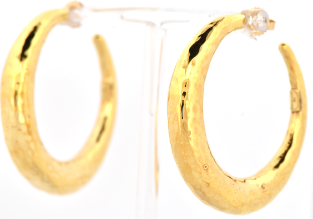 18K Yellow Gold Ippolita Hoops