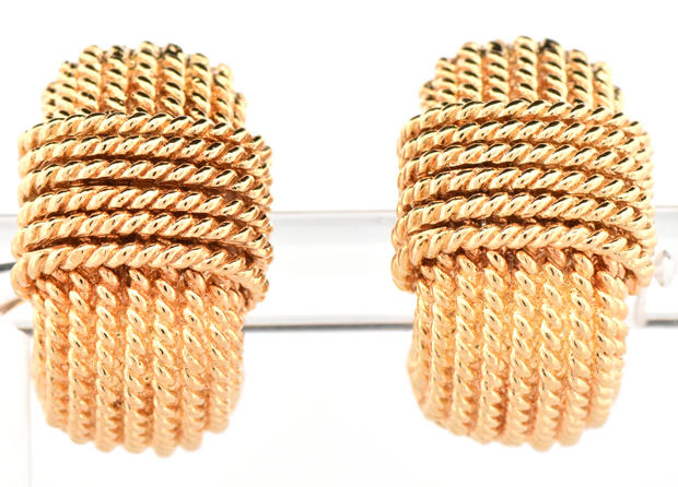 18K Yellow Gold Roberto Coin Non-Pierced Earrings
