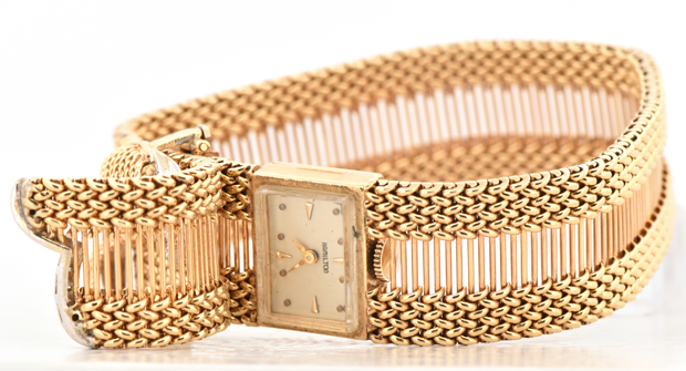 14K Yellow Gold Ladies Wristwatch 