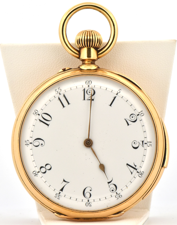 18K Yellow Gold Pocket Watch
