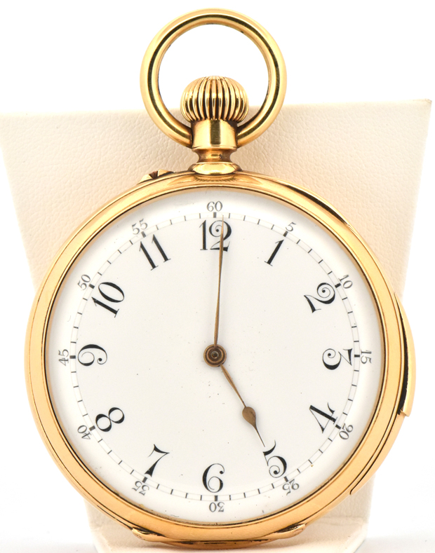 18K Yellow Gold Pocket Watch