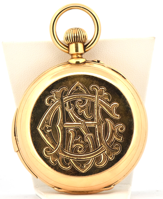 18K Yellow Gold Pocket Watch
