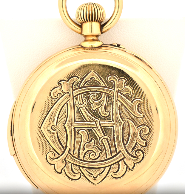 18K Yellow Gold Pocket Watch