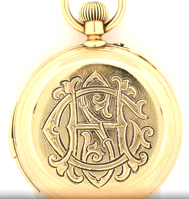 18K Yellow Gold Pocket Watch