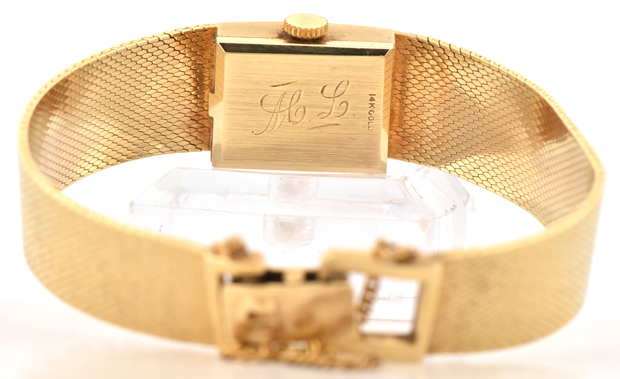 14K Yellow Gold Ladies Omega Wristwatch