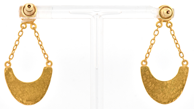 24K Yellow Gold Gurhan Earrings 
