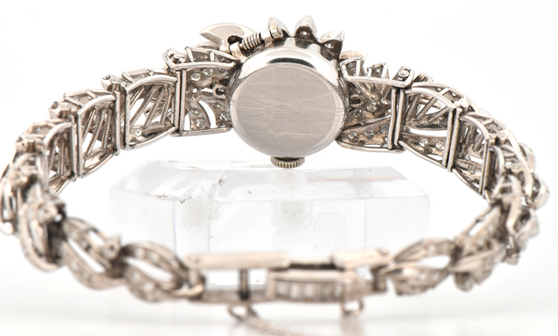 18K White Gold Ladies Rolex Wristwatch