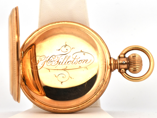 14K Yellow Gold Pocket Watch 