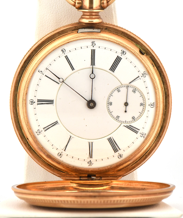 14K Yellow Gold Pocket Watch 