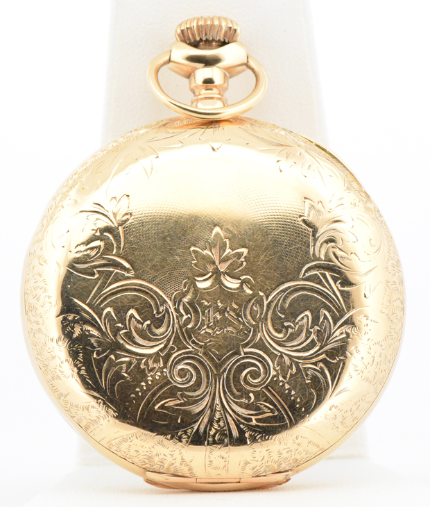 14K Yellow Gold Elgin Pocket Watch 