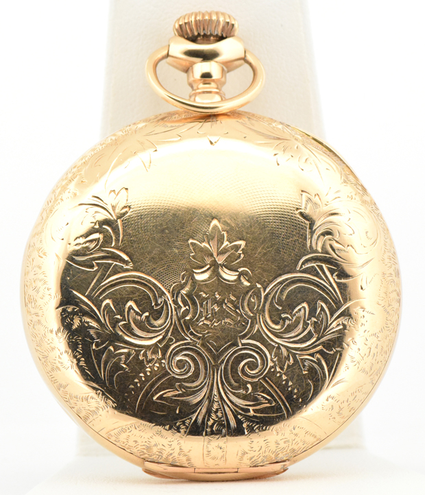 14K Yellow Gold Elgin Pocket Watch 