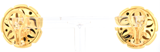 14K Yellow Gold Asch Grossbardt Earrings