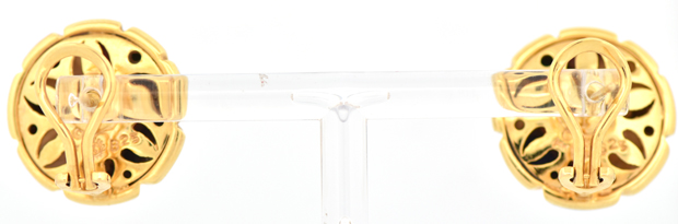 14K Yellow Gold Asch Grossbardt Earrings
