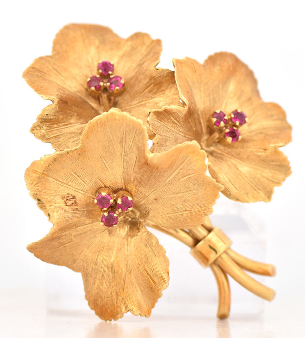 18K Yellow Gold Tiffany and Co. Pin