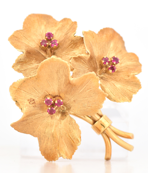 18K Yellow Gold Tiffany and Co. Pin