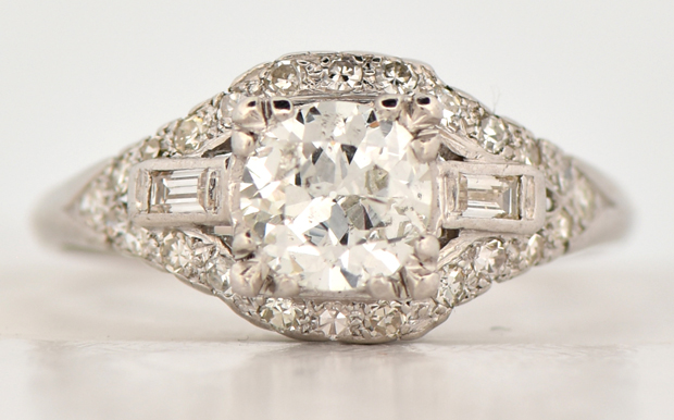 Platinum Diamond Ring 