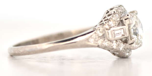Platinum Diamond Ring 
