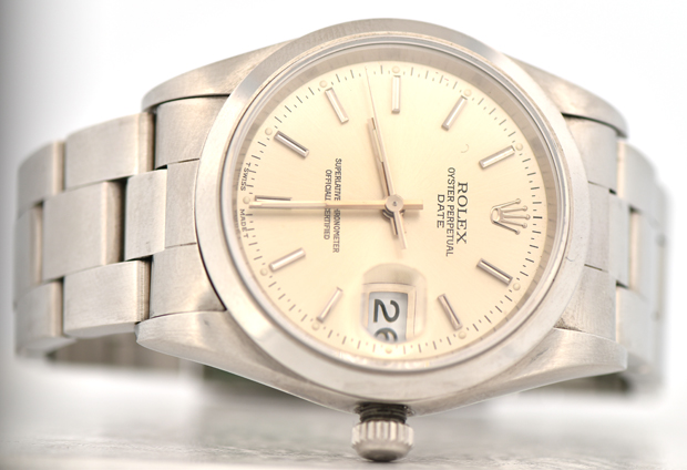 Ladies Rolex Oyster Perpetual Date Wristwatch