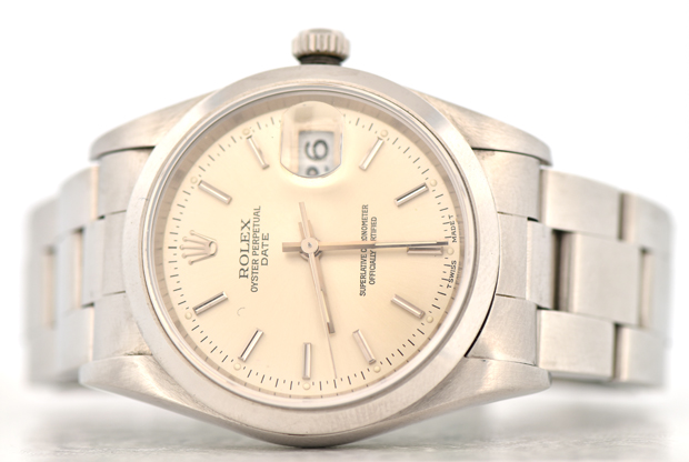 Ladies Rolex Oyster Perpetual Date Wristwatch