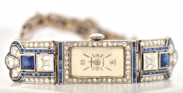 14K White Gold Vintage Watch