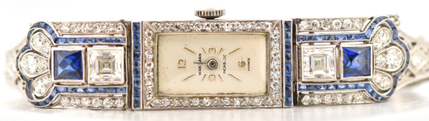 14K White Gold Vintage Watch