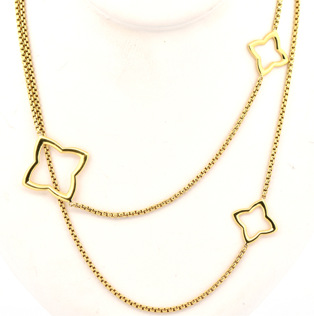 18K Yellow Gold David Yurman Chain