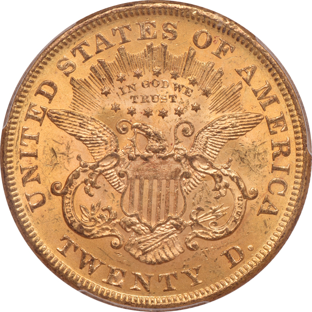 1873 Open 3 PCGS MS-60