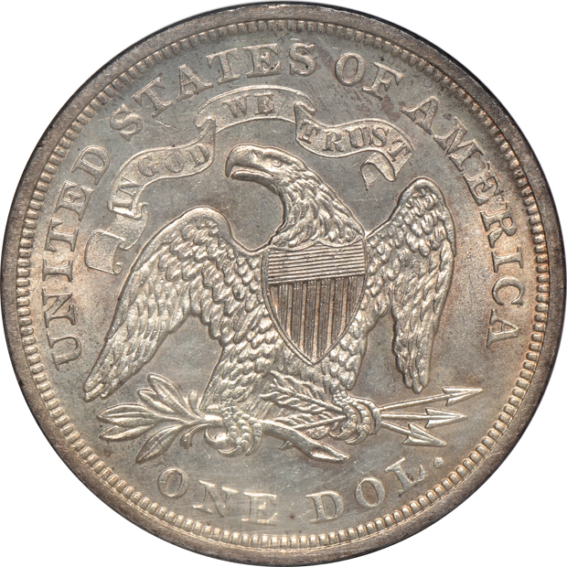 1872 Blundered Date Breen-5491 NGC MS-62