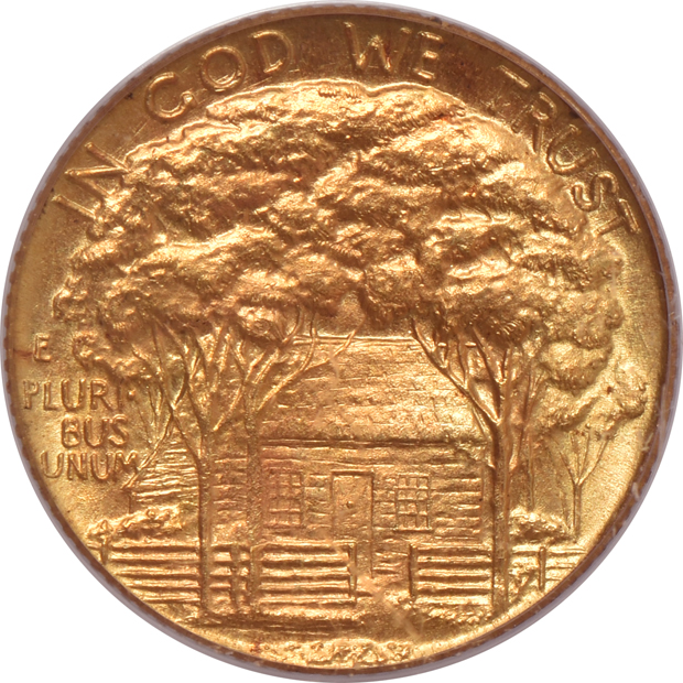 1922 $1 Grant Memorial PCGS MS-65
