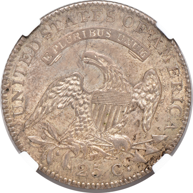 1820 Large 0 B-2 NGC MS-62