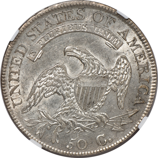 1811 Small 8 NGC AU-58