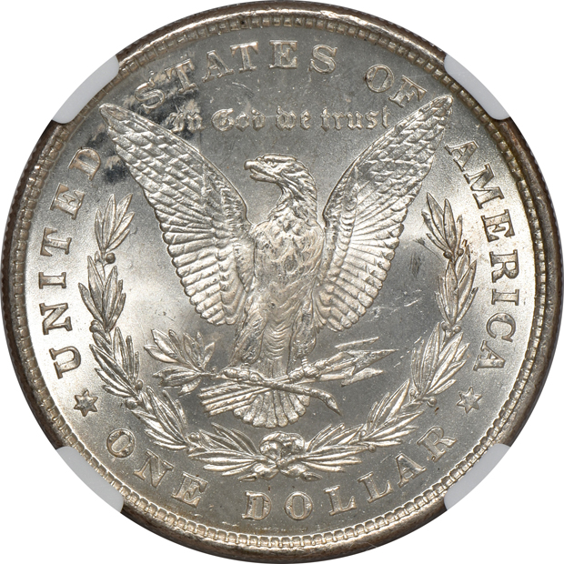 1878 8TF NGC MS-65
