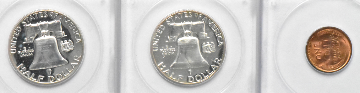 Seven Uncirculated coins, all PCGS (rattler)