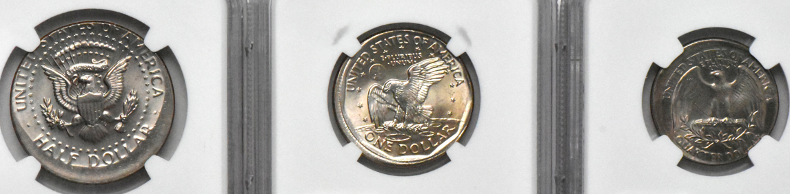 Ten error coins certified by NGC