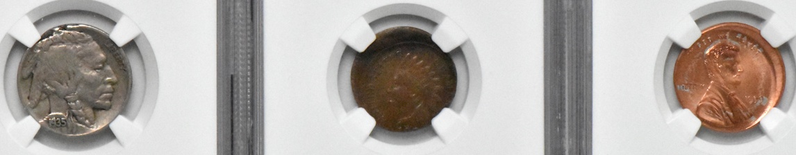 Ten error coins certified by NGC
