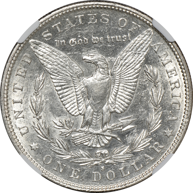 1884-S NGC AU-58