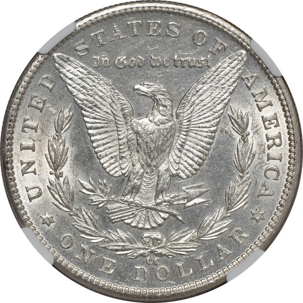 1889-CC NGC AU-58