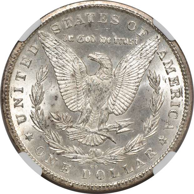 1880-CC 8/Low 7 VAM-6 NGC MS-65+