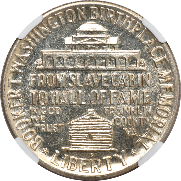 1947-S Washington, Booker T. NGC MS-64 PL