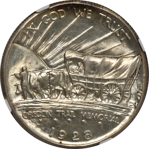 1928 Oregon NGC MS-67