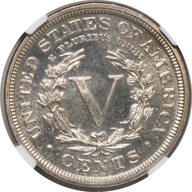 1883 No Cents MS-66, 1889 MS-65+, and a 1902 PR-65, all NGC
