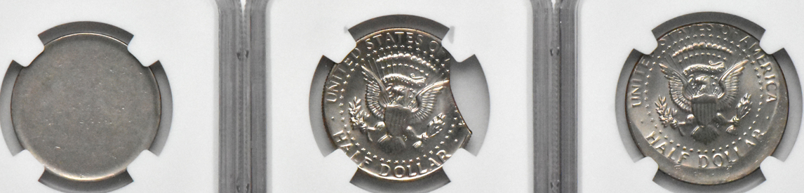 Fifteen error coins certified by NGC